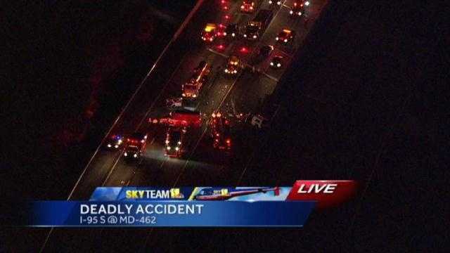 Fatal Harford Co. Crash Closes Most SB I-95 Lanes