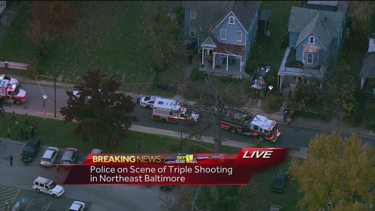 1 dead in Baltimore triple shooting