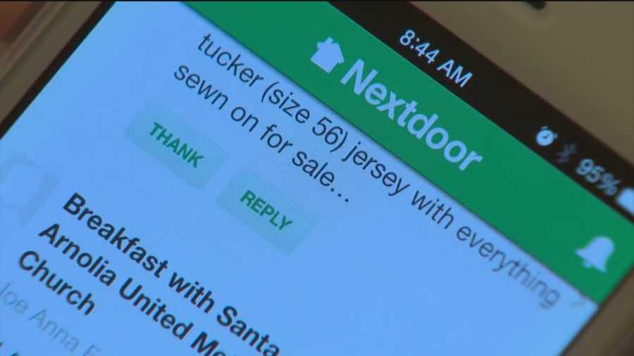 The Next Door website and app is becoming more popular in communities in the Baltimore area and is a way to help people connect with their neighbors.