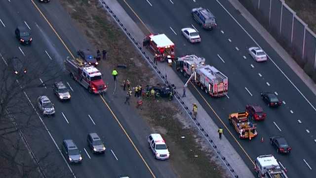 Early Morning Crash Clogs I 83 In Both Directions