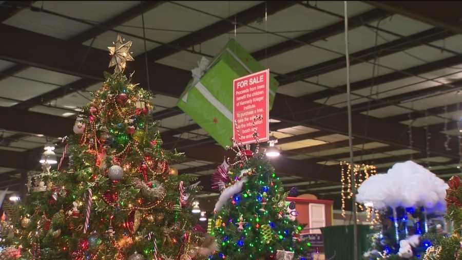 The Festival of Trees benefits Kennedy Krieger and goes through the weekend.