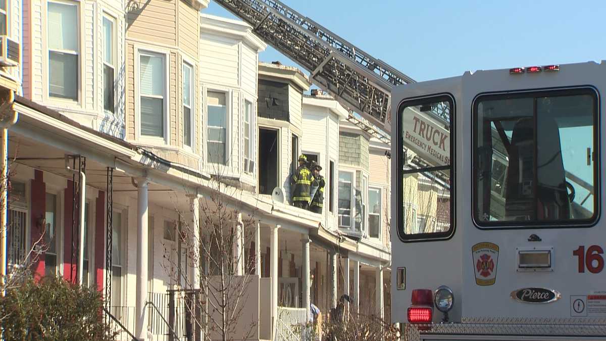 Photos Fire destroys Baltimore family's home