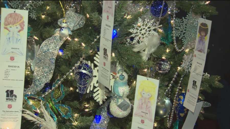 To help make its Angel Tree program a success, the Salvation Army is asking for donations of toys and clothes to help make Christmas brighter for nearly 2,000 families in need in the Baltimore region.