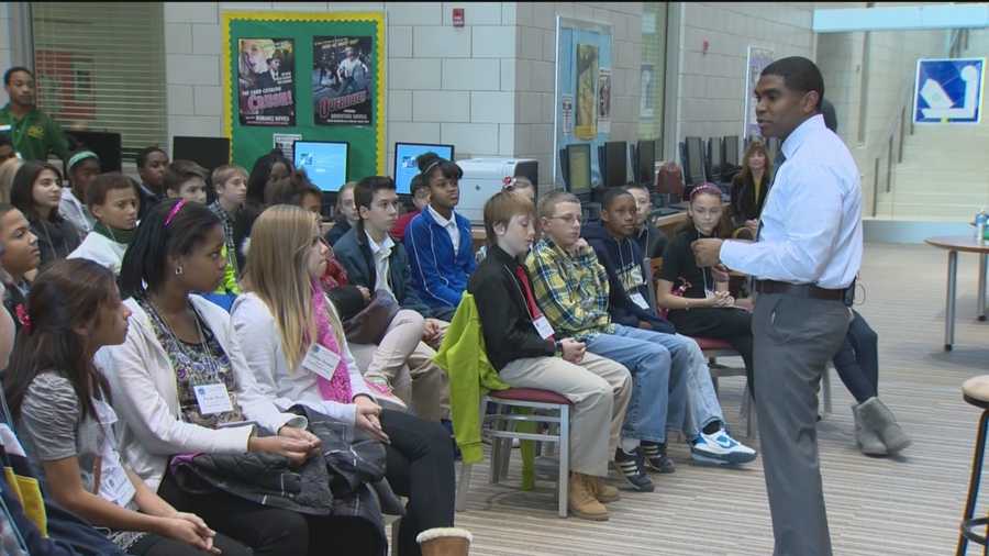 Students in Baltimore County had the opportunity to address concerns with Superintendent Dr. Dallas Dance.