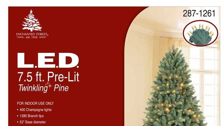 Pre Lit Christmas Trees Recalled Over Fire Hazard
