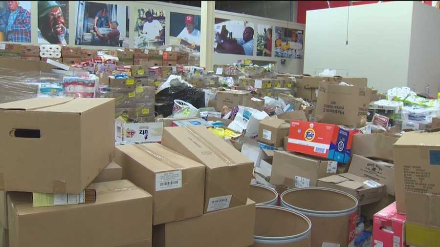 The Maryland Food Bank can hardly keep items on the shelves saying the need for donations is high.