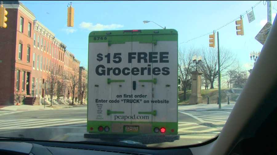 Peapod, an online grocery delivery service, said deliveries typically jump in the winter months as many people don't care to venture outside when temperatures are frigid.