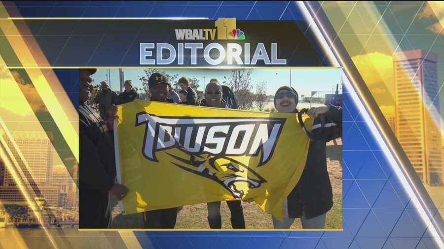 We congratulate the Towson University football team for making its way through the playoffs.