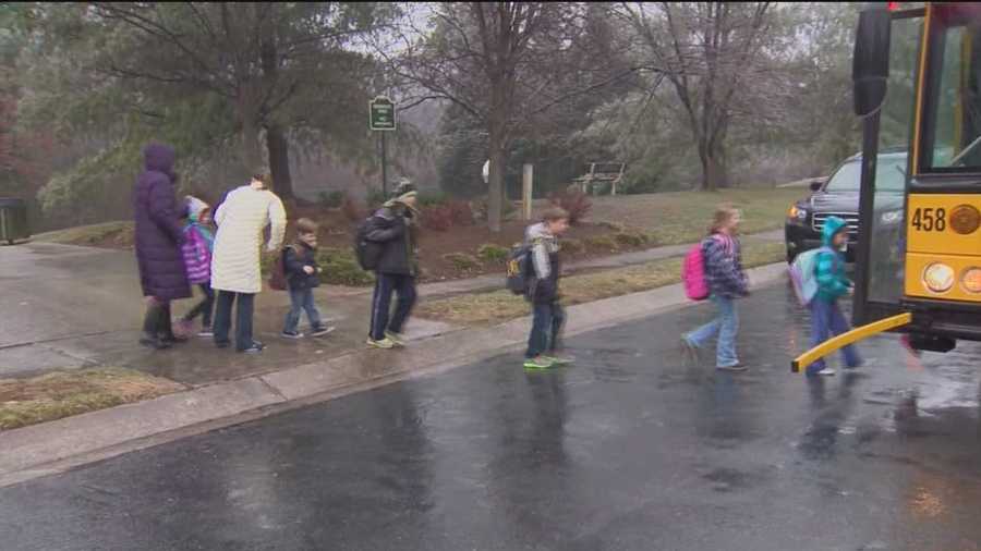 Anne Arundel County police said they worked about 70 accidents Friday morning, but schools in the county opened on time, upsetting a number of parents who are demanding an explanation.