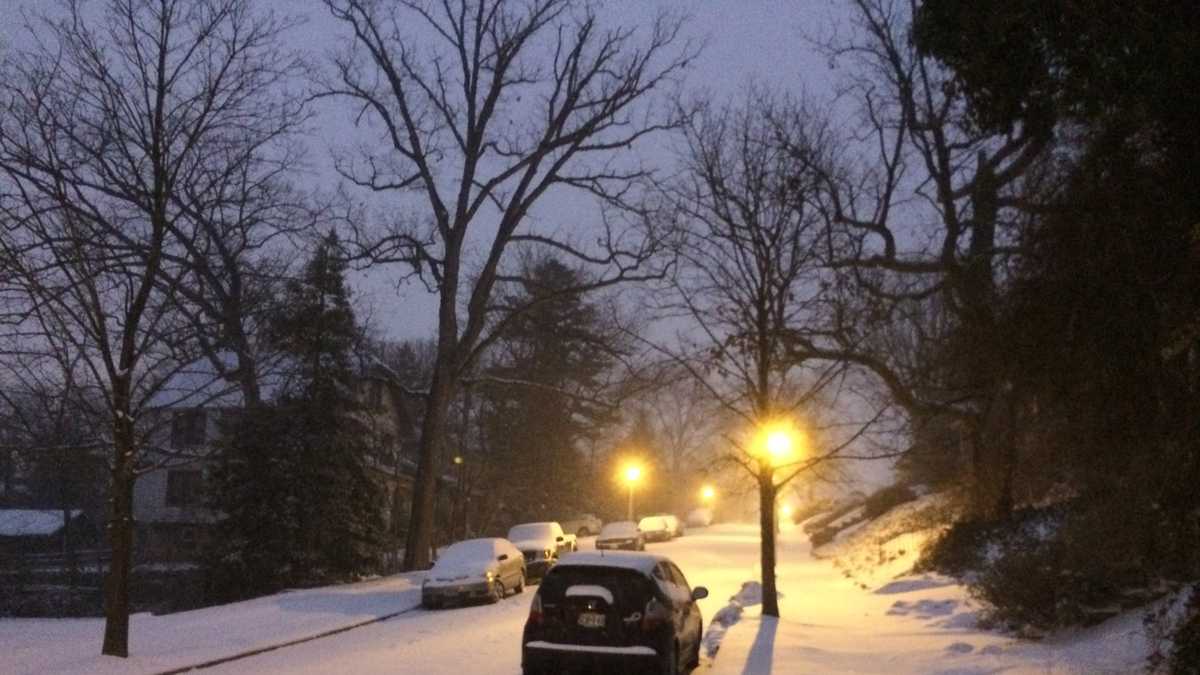 Another winter storm blankets Md. with snow