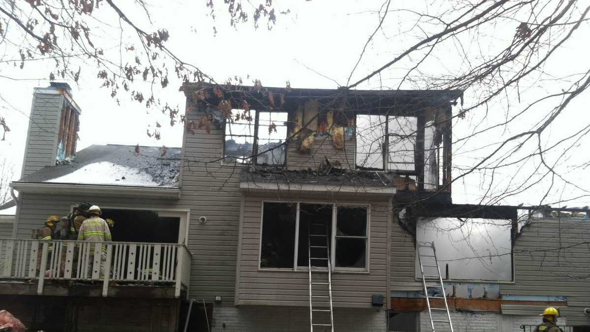 In photos Severn house fire