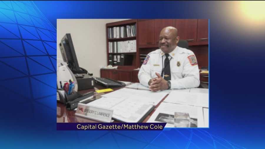 Former BWI acting fire chief Gregory Lawrence