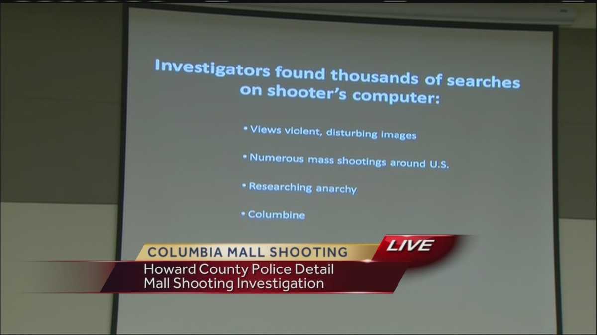 Photos: Howard County police show Columbia mall shooting timeline