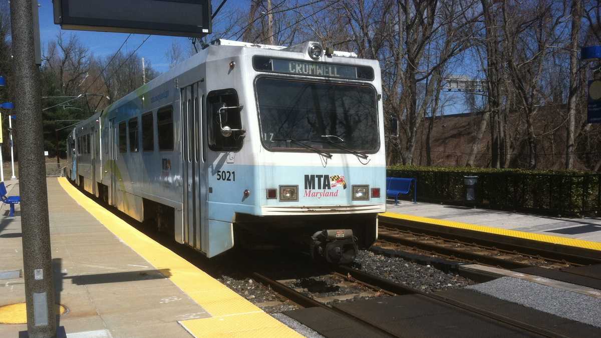 Baltimore Light Rail Route Map