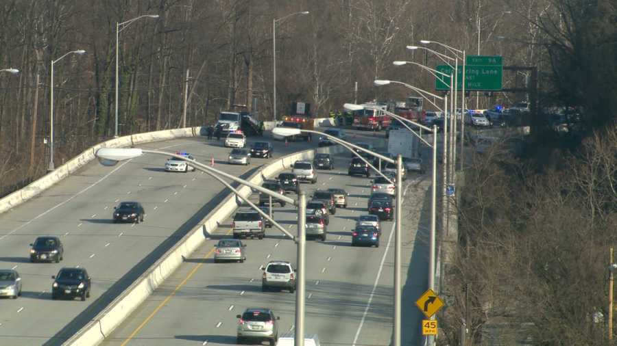 Photos: Crews investigate fatal I-83 crash