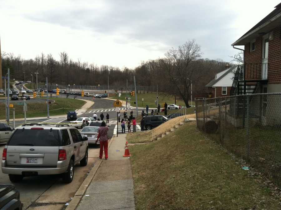 Images: KIPP Academy on lockdown
