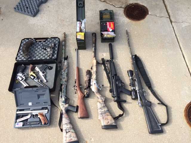 Images: Drugs, Guns, Cash Seized In Glen Burnie Bust