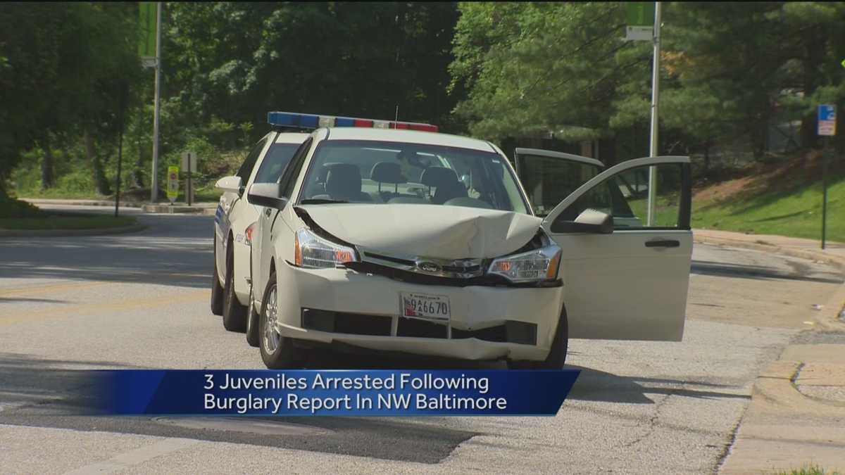 3 juveniles arrested in connection with burglary