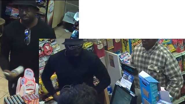 Howard County police are searching for these two men in connection with a Columbia gas station armed robbery.