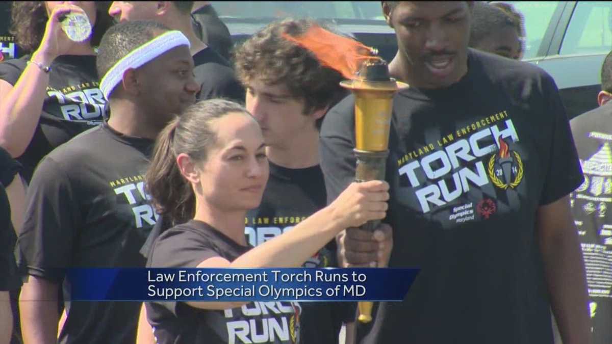 Torch run supports Special Olympics of Maryland