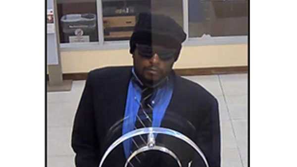 FBI seeks serial bank robber; $5K reward offered