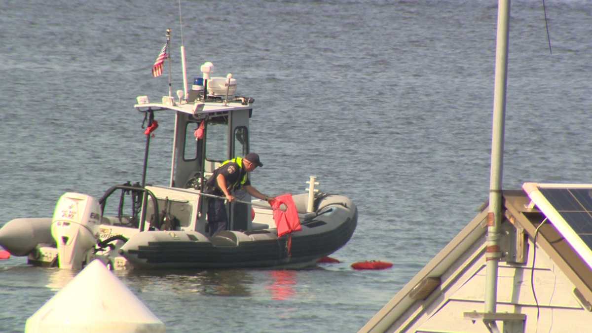 First responders practice harbor water taxi rescue