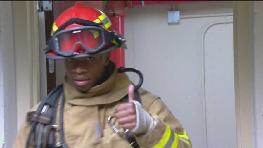 Fallen firefighters honored in Md. stair climb