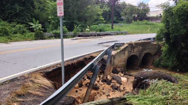 Images: Heavy rain floods low-lying areas