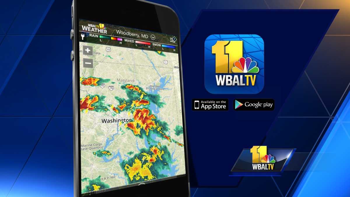 Tour the WBAL Weather App