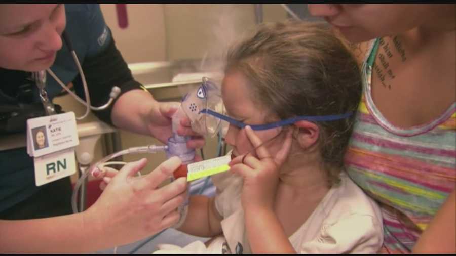After weeks of testing specimens from Maryland children hospitalized with severe respiratory illnesses, state doctors say the enterovirus D68 strain was identified Wednesday in one child, but officials say the strain is most likely in sick kids statewide.