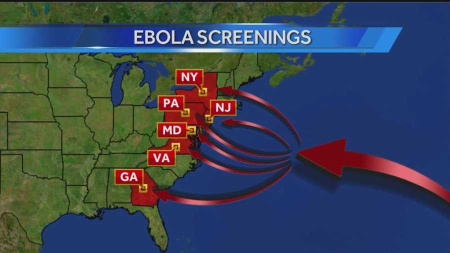 Working with the CDC, Maryland health officials will monitor the health of people who arrived in the U.S. from West Africa.