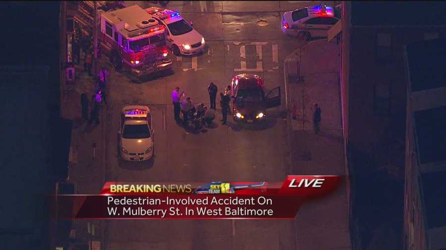 Woman Struck By Car In West Baltimore