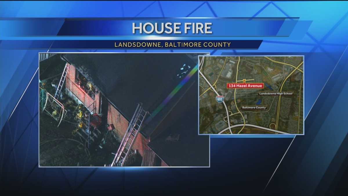 Early-morning fire damages Lansdowne home