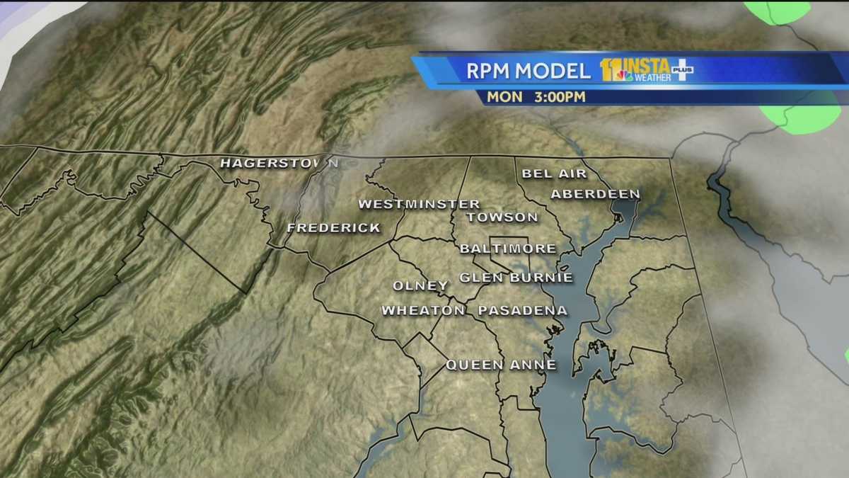 Images HourByHour Storm Forecast Maps