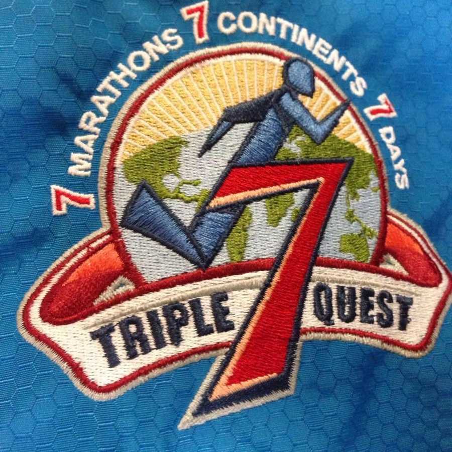 Images Harford County woman competes in Triple 7 race