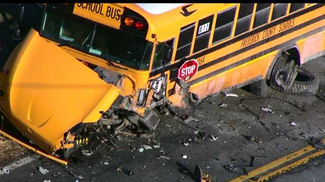 SUV driver dies in crash with school bus