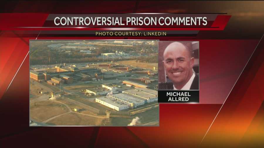 The state's new prison chief has fired a top aide just a couple of weeks into the new job after making an inappropriate Facebook post during a visit to one of the facilities.
