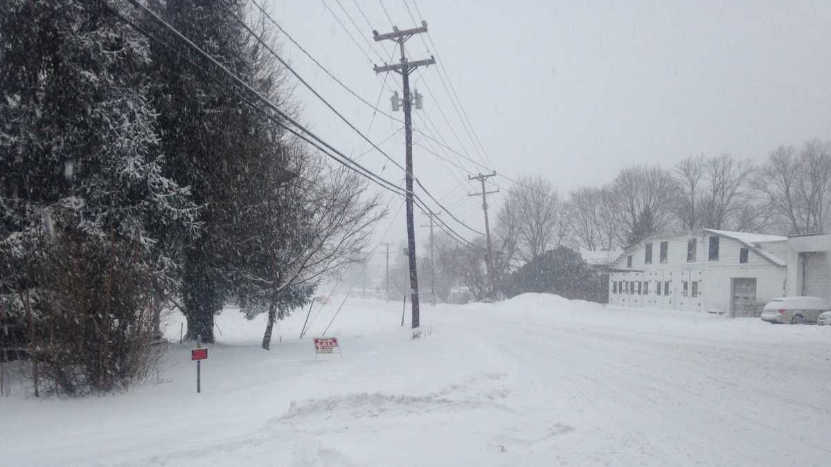 Photos Saturday Snowfall in Maryland