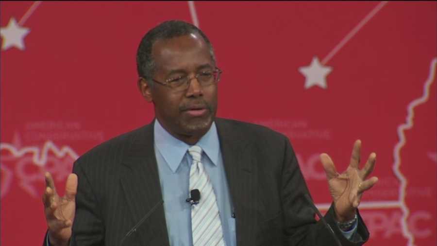 Baltimore's Dr. Ben Carson kicks off the Conservative Political Action Conference in Oxon Hill.