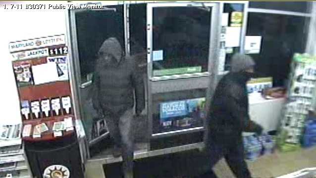 Police search for 7-Eleven robbery suspects