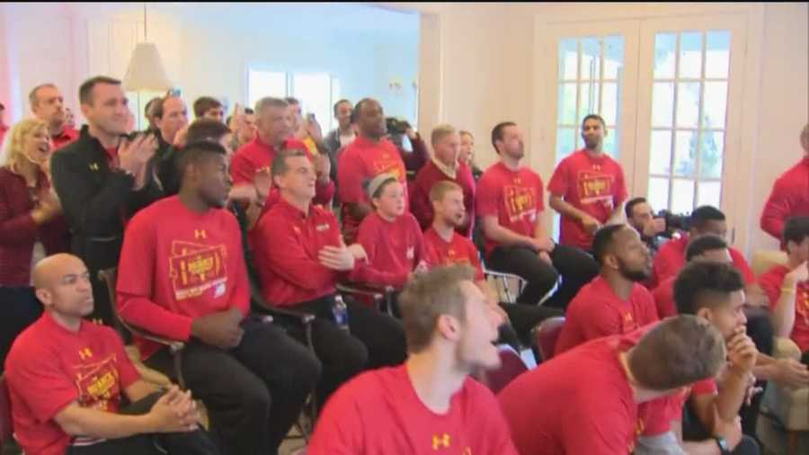 Pete Gilbert reports with the University of Maryland men's basketball team on Selection Sunday.