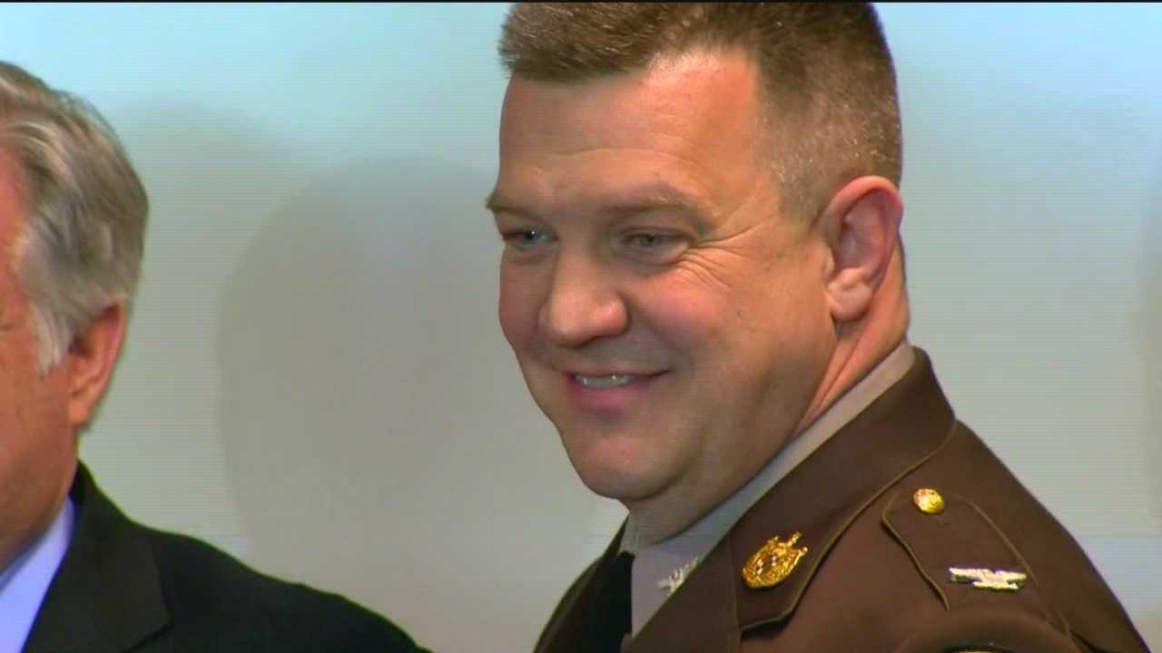 Pallozzi Sworn In As State Police Superintendent