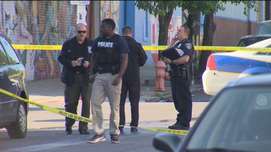 Baltimore police are investigating shootings and stabbings in just about every corner of the city over the weekend.
