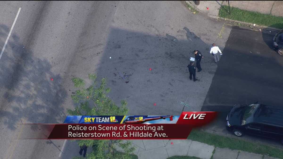 Police investigate shooting on Reisterstown Road