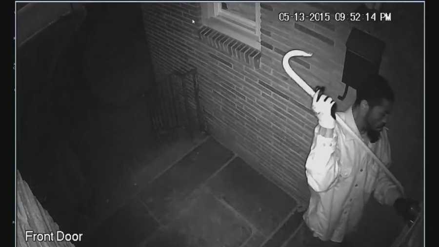 Burglar Caught On City Home Surveillance Video 3164