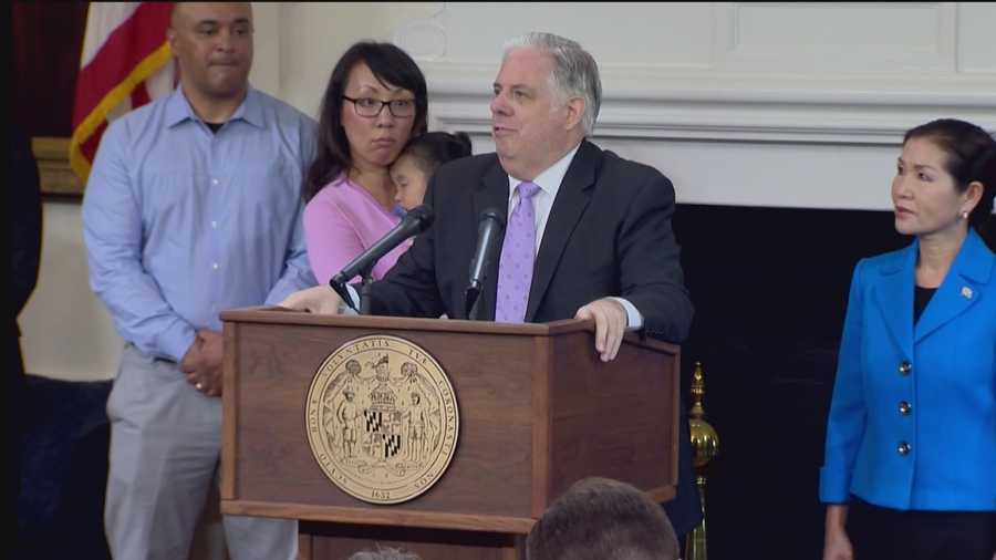 Maryland Gov. Larry Hogan announced Monday afternoon that he has an aggressive form of cancer of the lymph nodes.