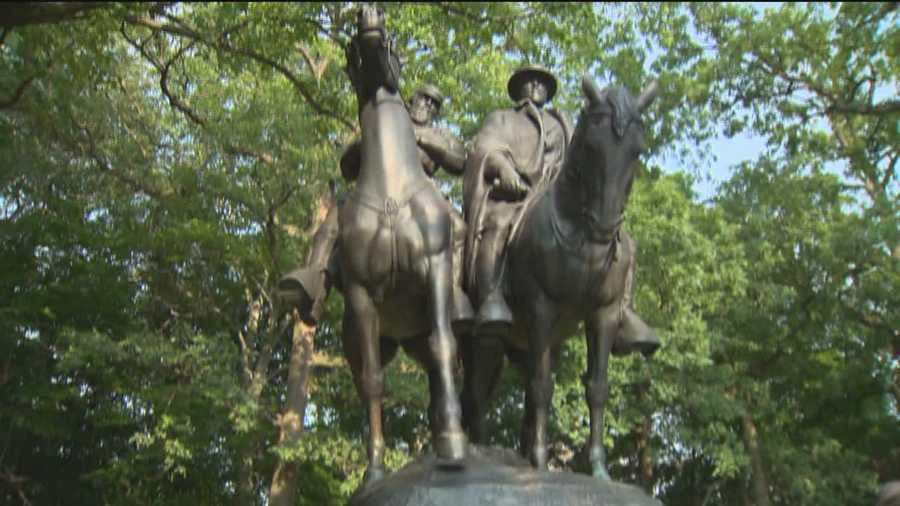 A group is asking the mayor and City Council for the removal of a 67-year-old Baltimore Confederate monument viewed as a divisive symbol of hate.