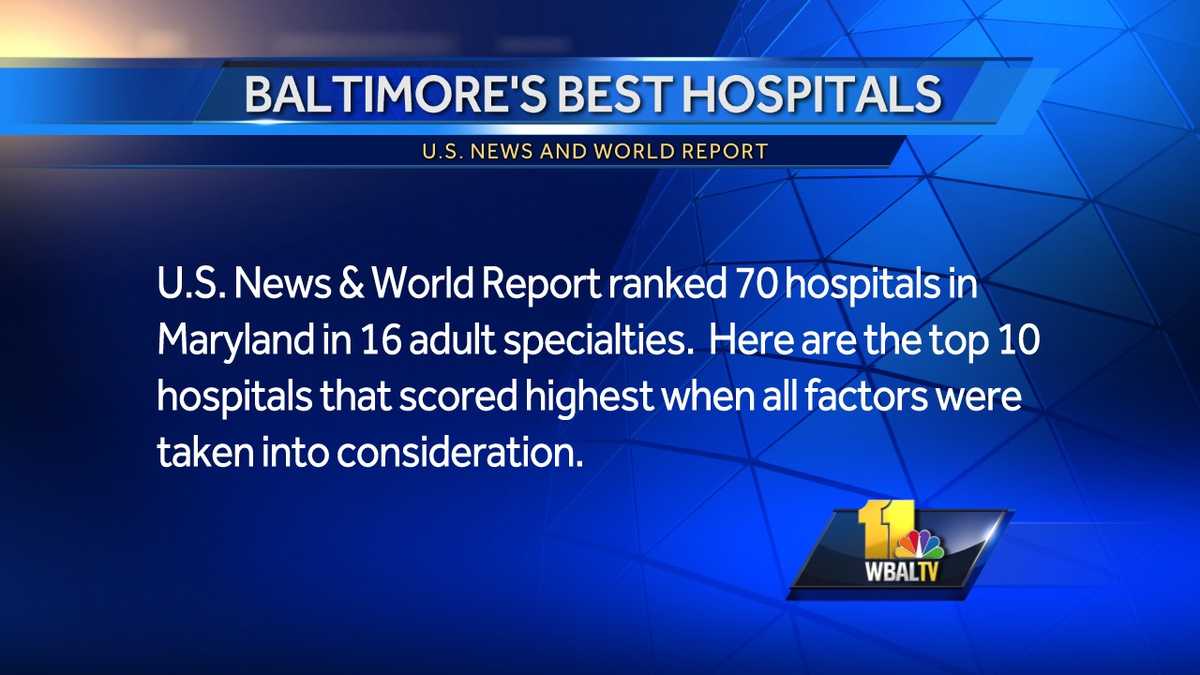 New data Maryland's 'best' hospitals