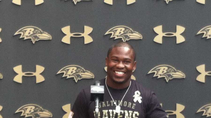 Ravens running back Justin Forsett is out to improve on last season's career year for him