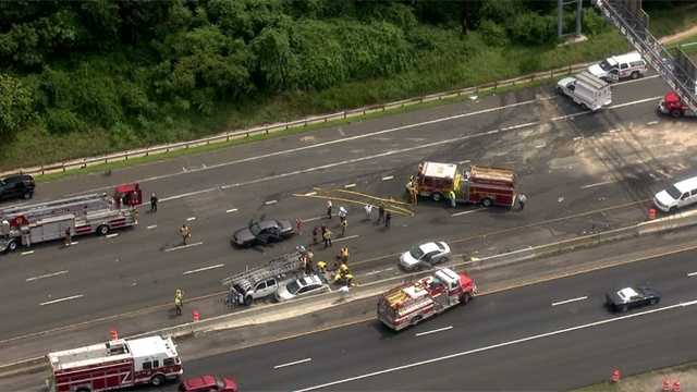 Images: Crash closes Beltway Inner Loop